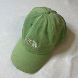 The North‎ Face Hat Ball Cap Green Adjustable Since 1968 One Size Faded